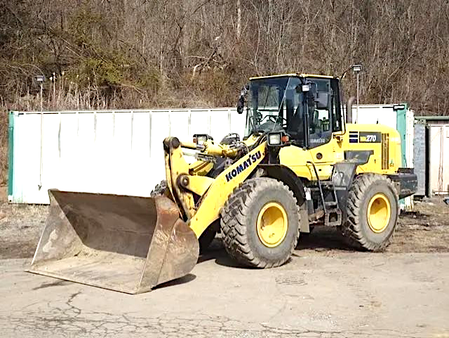 2014 KOMATSU WA270 WHEEL LOADER